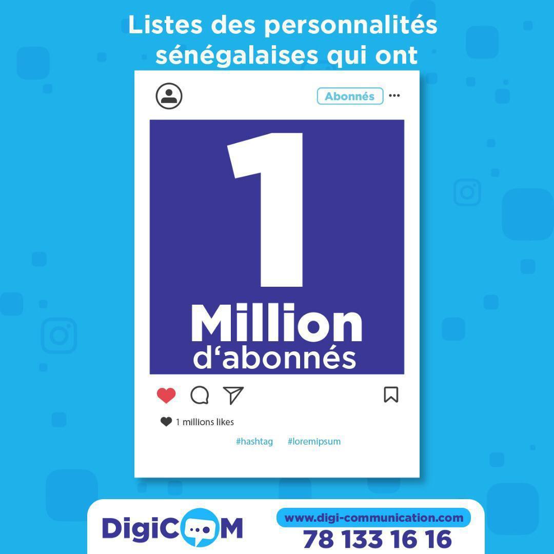 1 million d’abonnés sur IG? Ils l’ont fait !